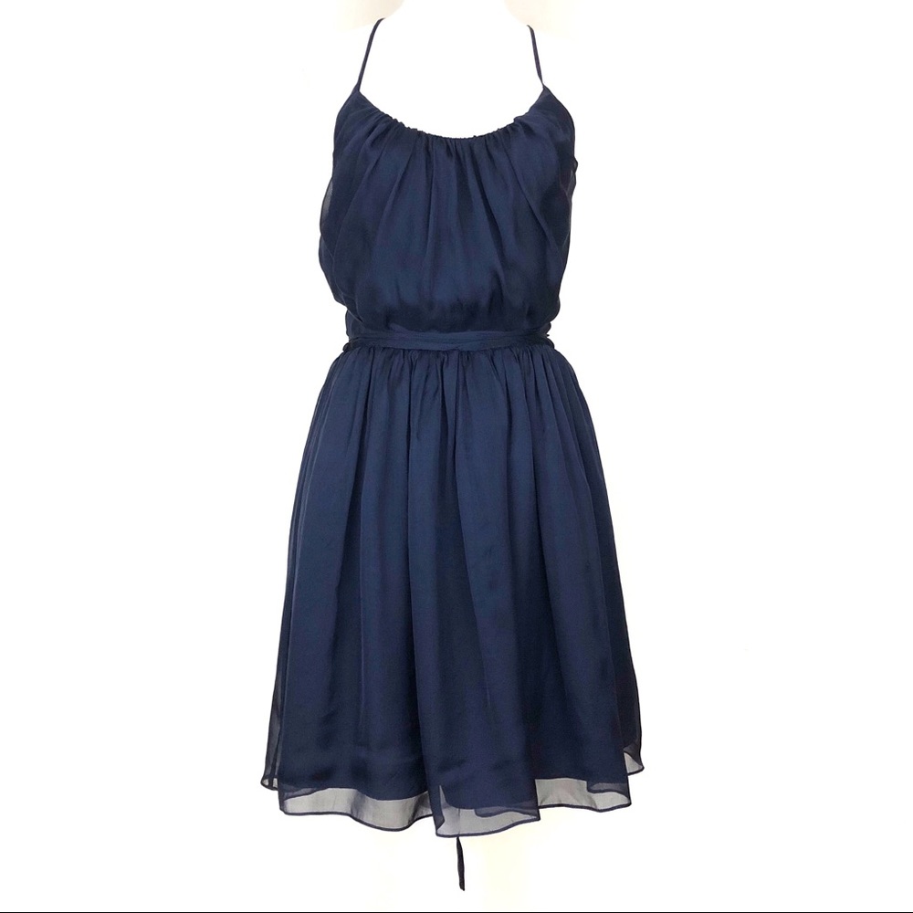 [Like New] Halston Heritage Sexy Halter Silk Dress